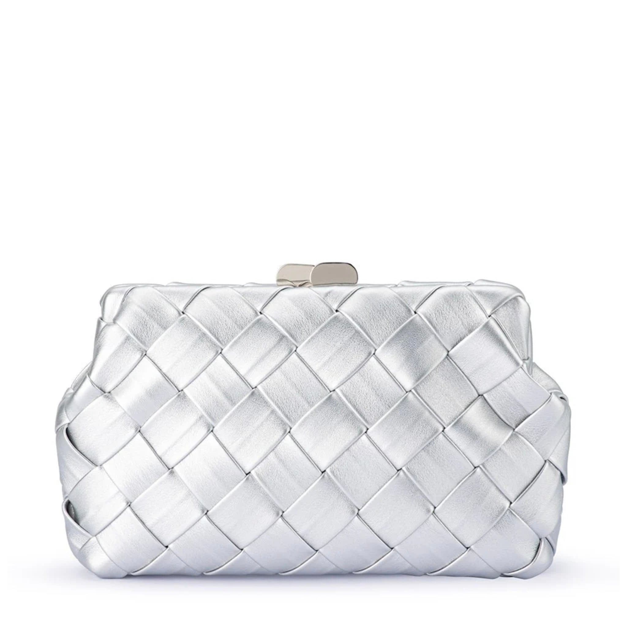 Quinn Clutch Silver