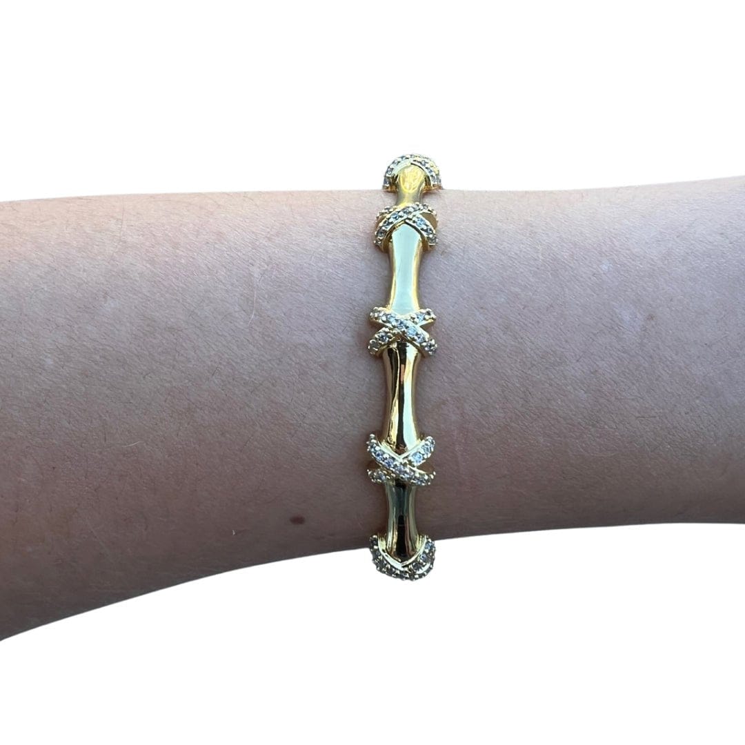 Cali - X Pave Cuff