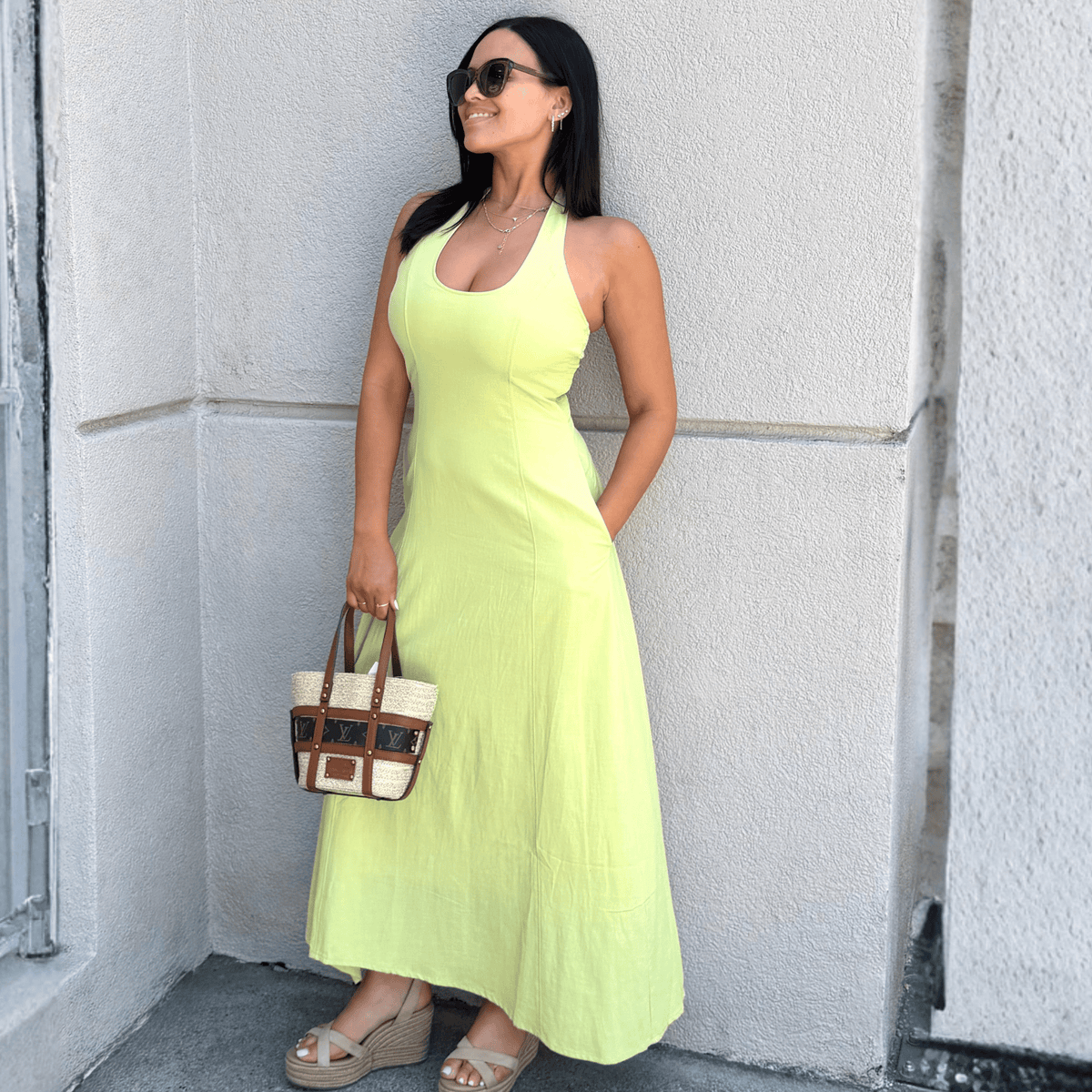 Reani Dress Apple