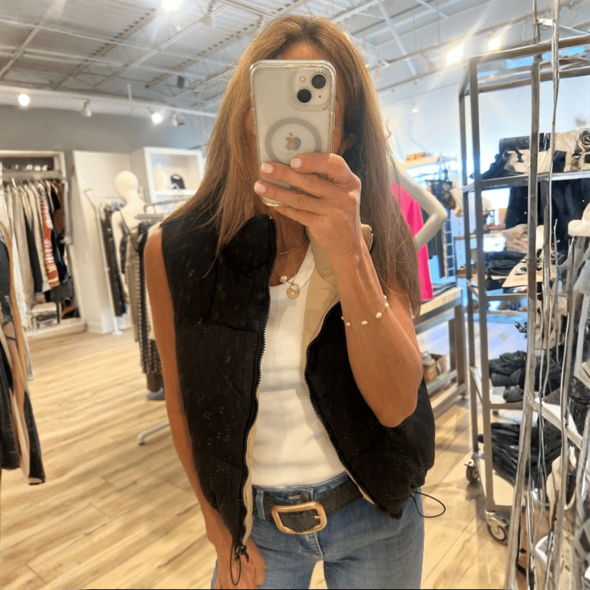 Reversible Puffer Vest