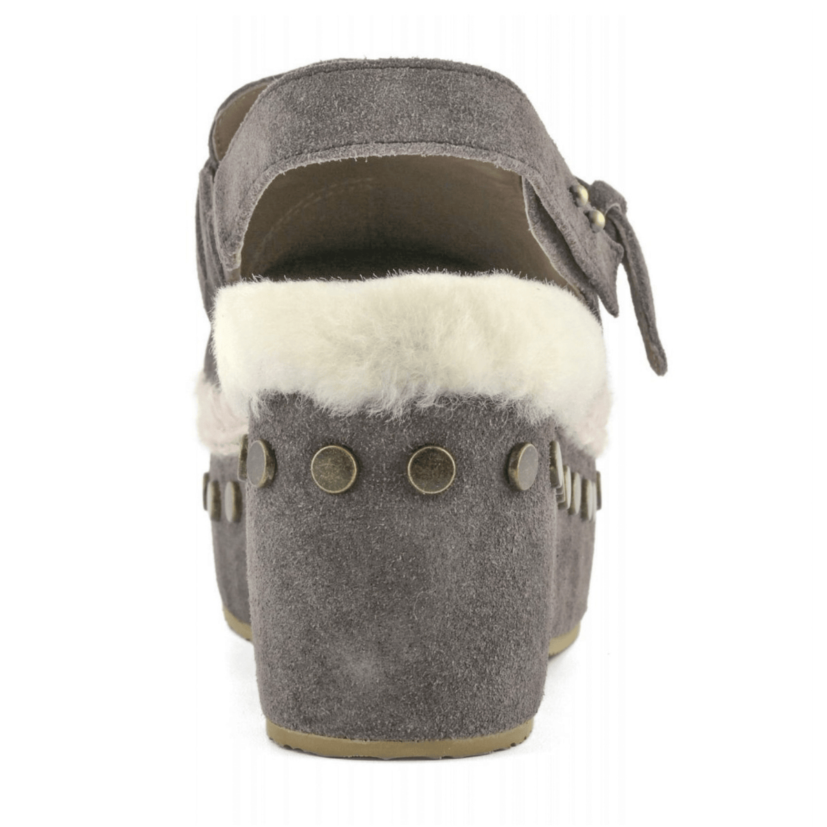 Suede Clog
