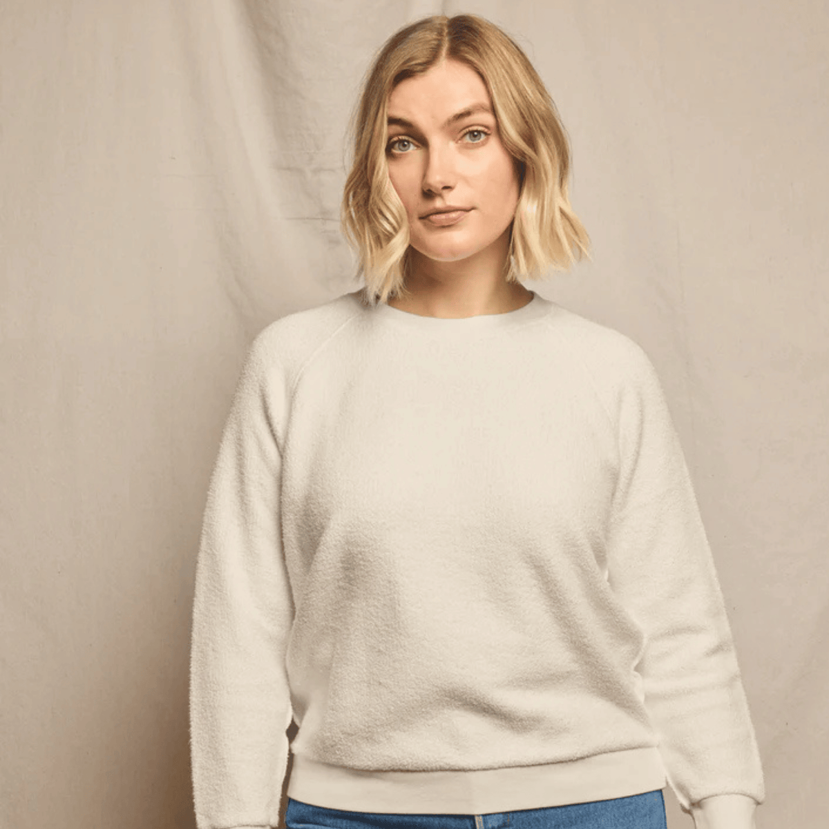 Ziggy White Fleece